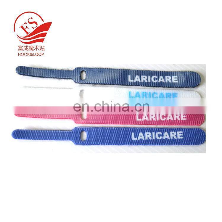 Conductive Hook loop tape injection mould cable tie