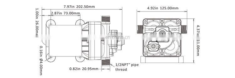 SEAFLO 12V 55PSI 400w Solar DC Solar Water Well  Pump