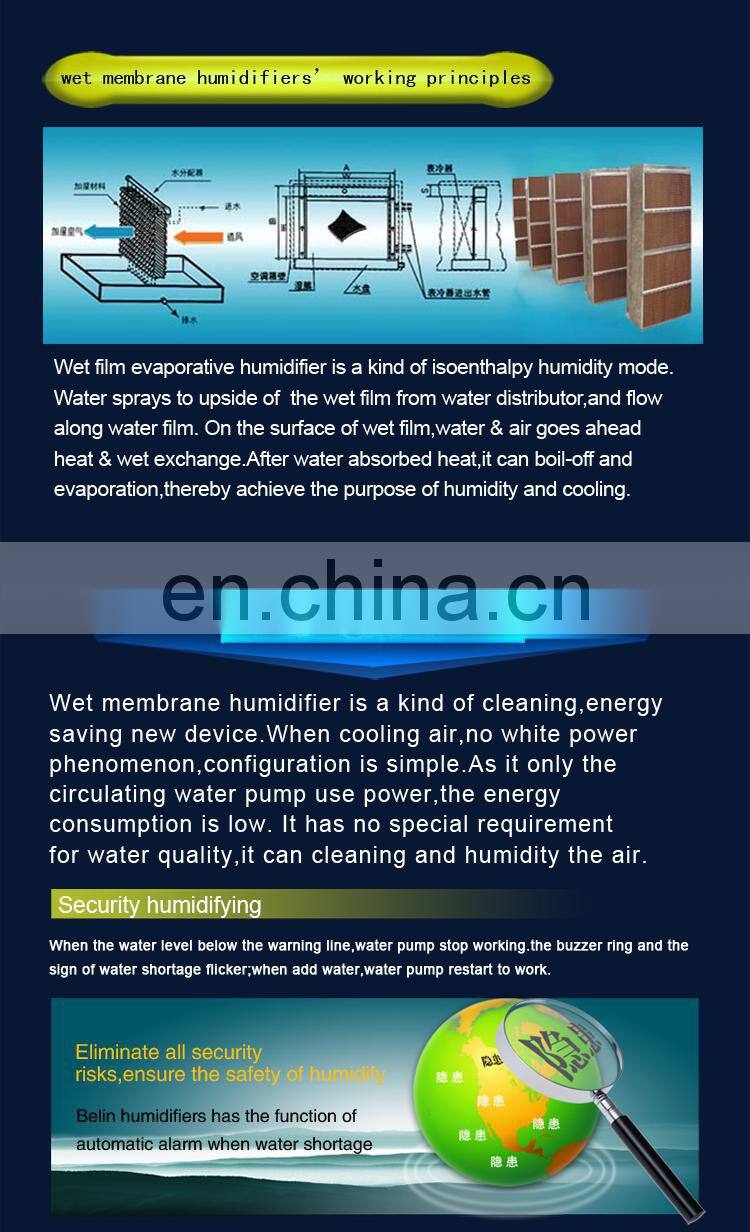 Shanghai Belin portable chamber humidifier with anion