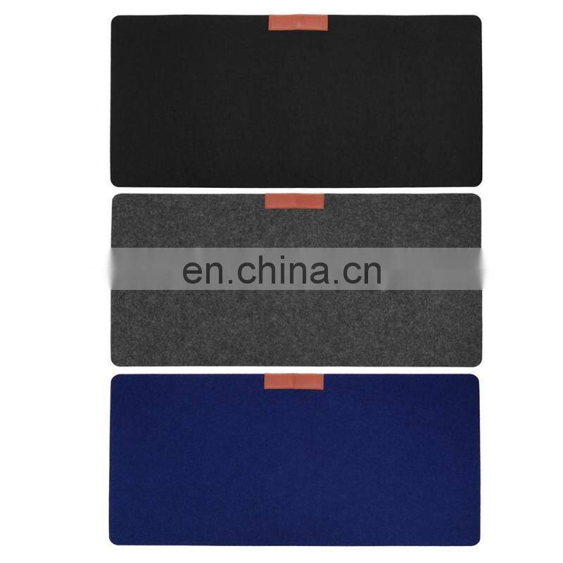 Modern Computer Desk Mat Table Felt Office Desk Mat Mouse Pad Pen Holder