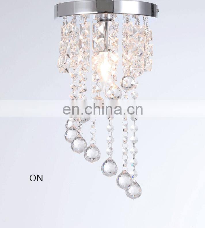 Fashion Duplex Modern Crystal Chandelier LED Restaurant Living Room Luminaire