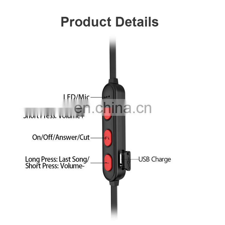 Lightweight headphone earhook bluetooth earphone stereo earphones