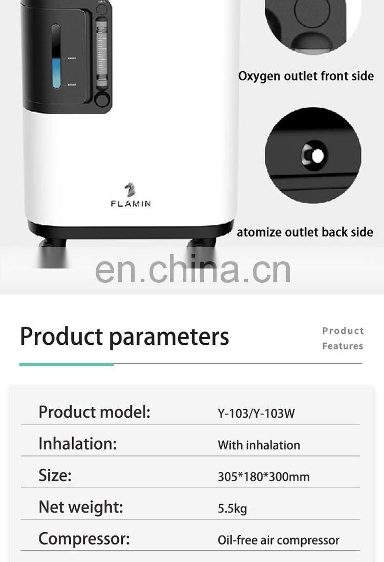 Hot Selling Cheap Custom Portable Concentrator Oxygen 3l With Battery