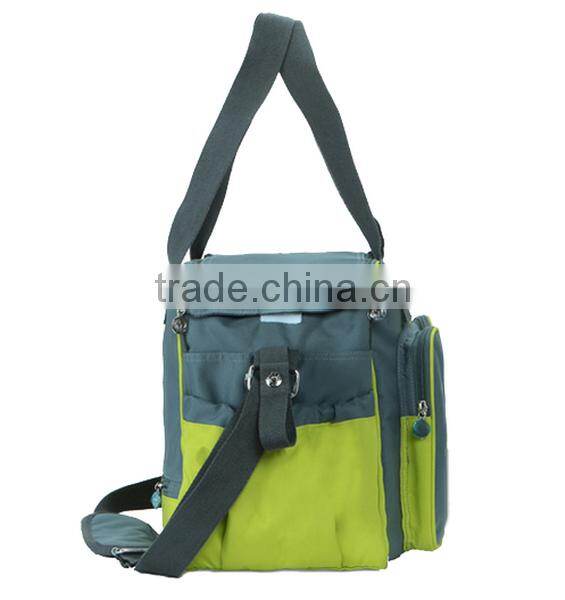 Custom Portable Fashion Diaper Bag with Changing Mat