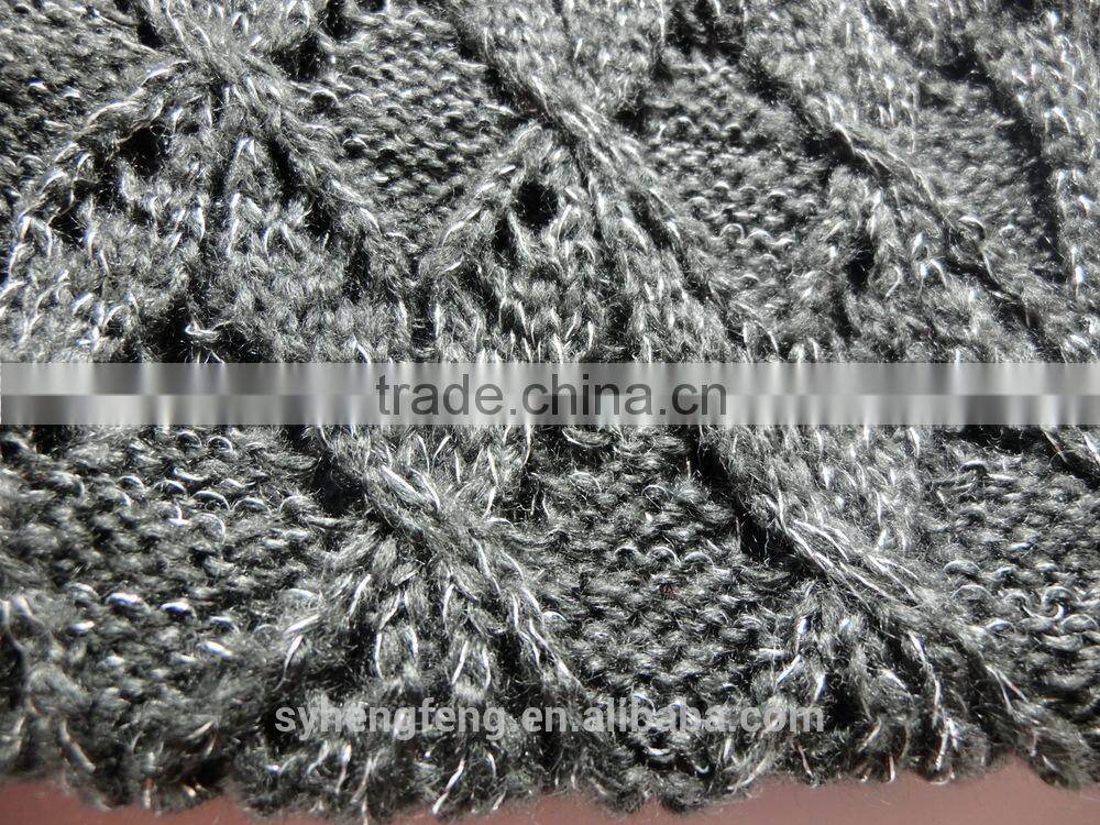 Wholesale fashion two-pieces knitted hat and scarf