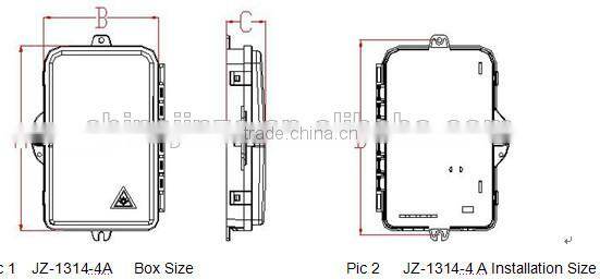 JZ-1314-4A optical fiber box indoor