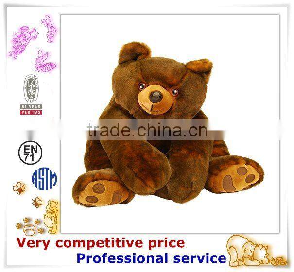 Custom production animal plush toy big cute teddy bear