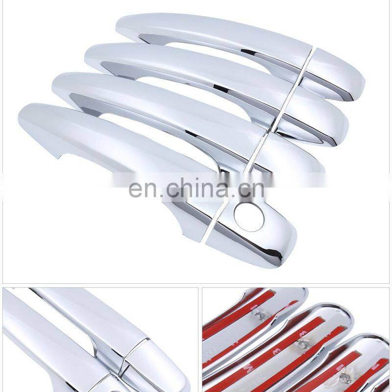 for Citroen C-Elysee 2012 2013 2014 2015 2016 2017 2018 2019 Chrome Door Handle Cover Trim Catch Car Cap Set Styling Accessories
