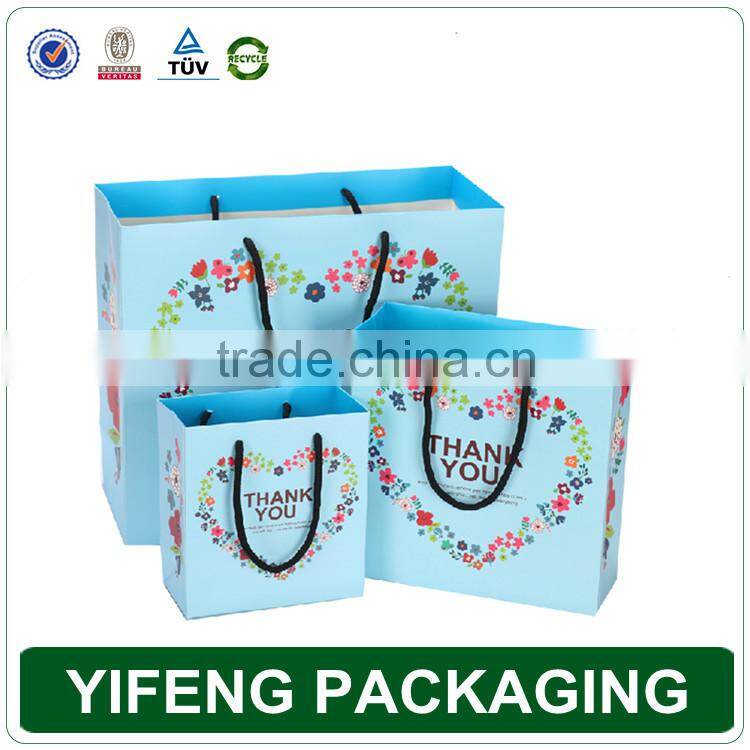 Gift Custom Luxury Wholesale Reusable Foldable Paper Shopping Bag