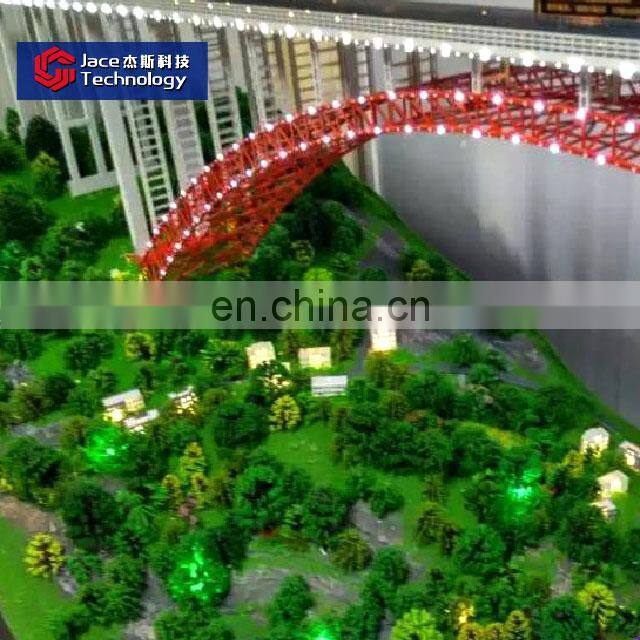 Building drawing civil engineering bridge model project 3d