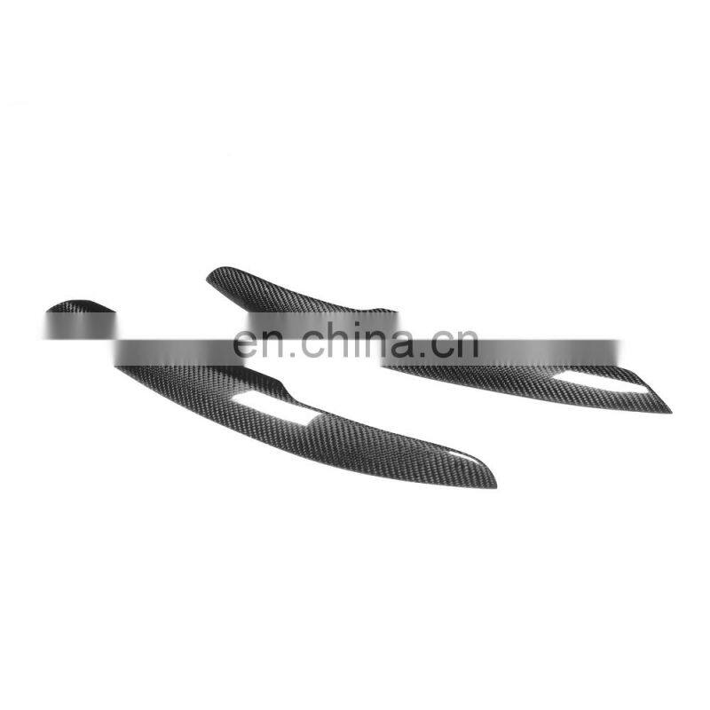Carbon Fiber Auto Car Front Headlights Eyelid for Volkswagen VW POLO/ POLO 6R 11-15