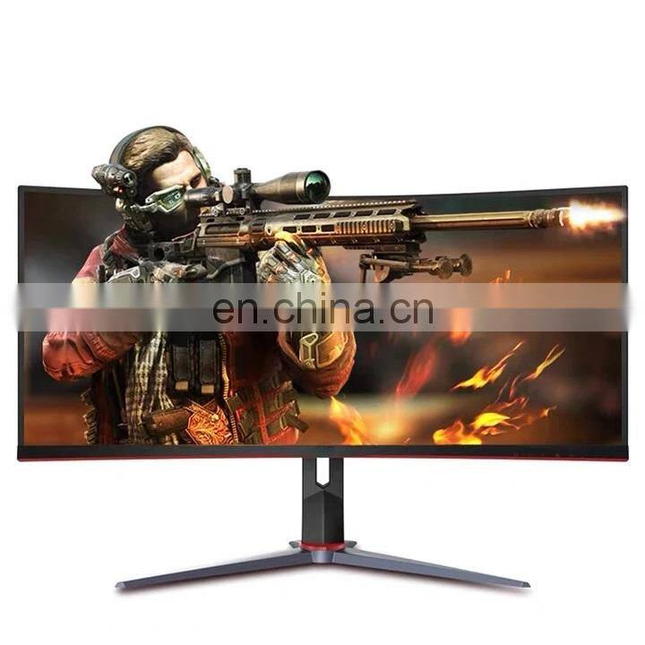 24 Inch PC Monitor 75Hz 165Hz TN Lcd Display Desktop Gaming Computer Curved Panel Screen HDMI/DP/VGA