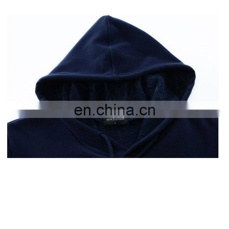 Wholesale custom LOGO cotton men and women couple wear plus size casual sports pullover hooded sweater men
