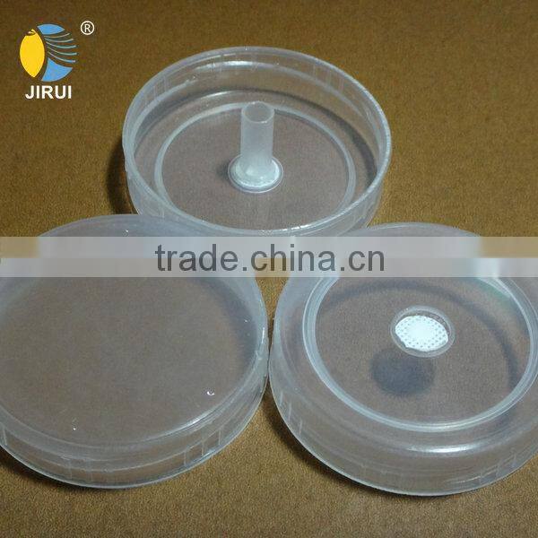 350ml plant tissue culture glass jar with plastic cap