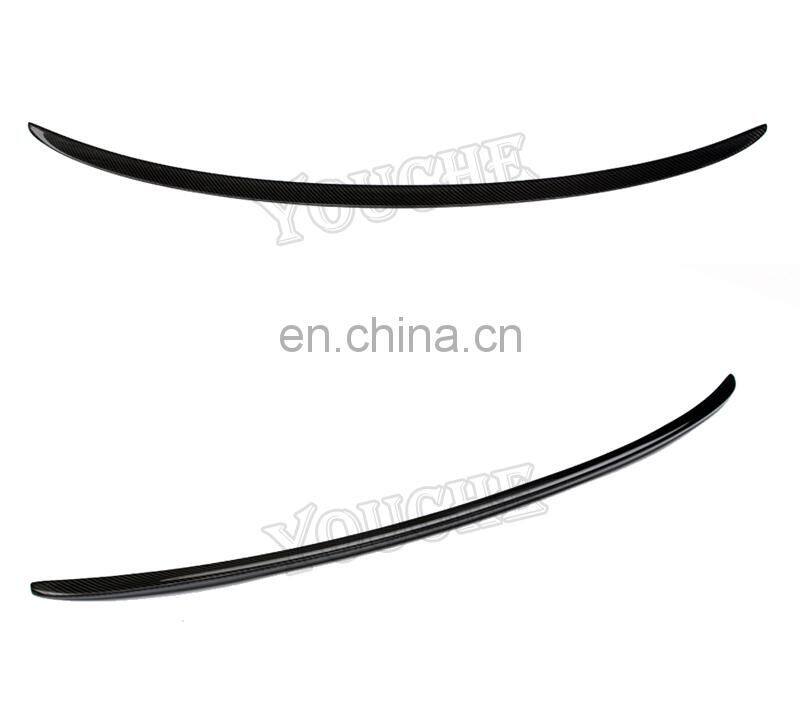 M3 style carbon fiber rear spoiler for BMW 3 series E92 M3 2-door coupe 2006-2013 trunk lip