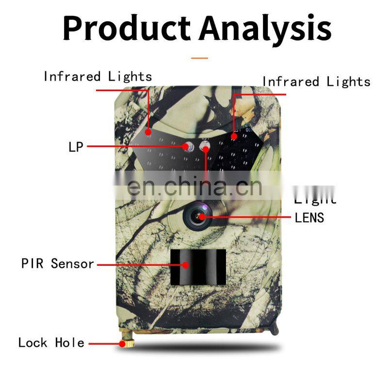 PR100 HD 20MP 1080P 940nm IR lights thermo trail camera hunting game wildlife Camera trap