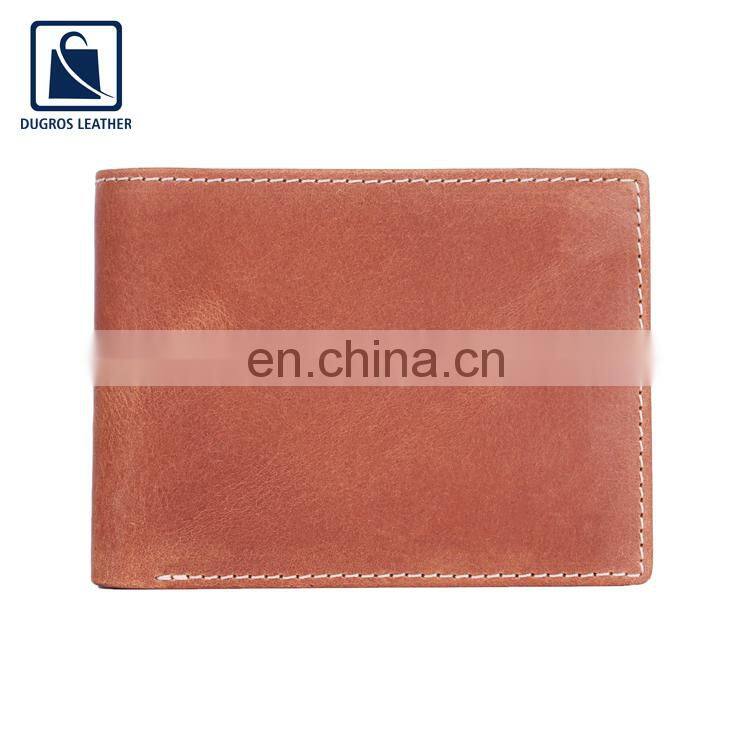 Leading Supplier of Top Selling Luxury and Elegant Design Genuine Leather Women Wallet for Men