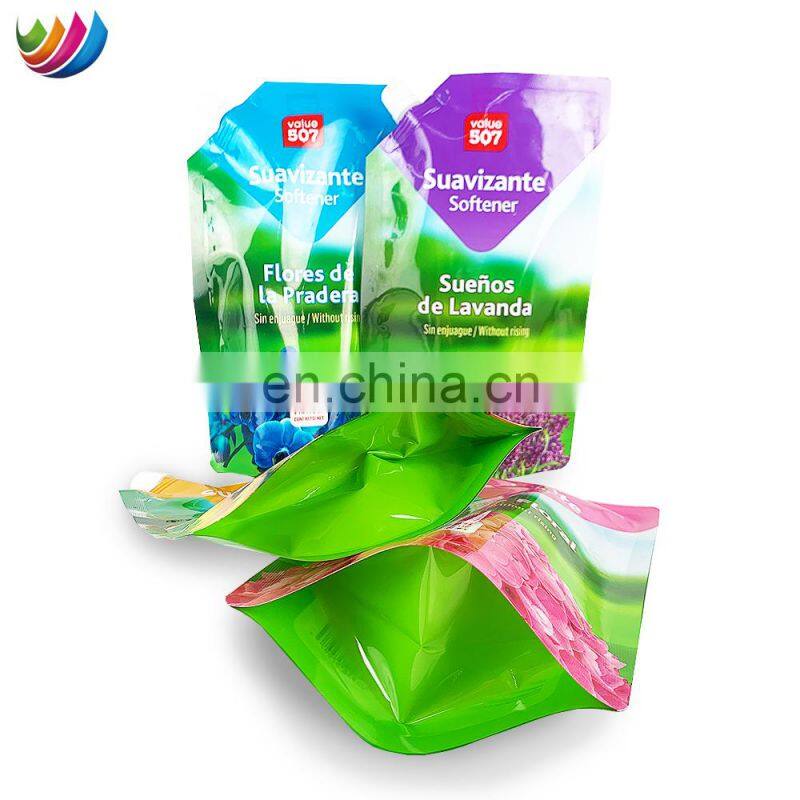 Silver mylar aluminum foil packaging aluminum foil pouch, squeeze liquid drink pouches stand up spout pouch