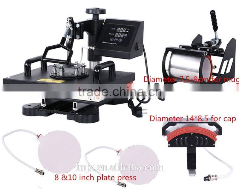 High Quality 5 In 1 Heat Press Machine Digital T-shirt Printing Machine