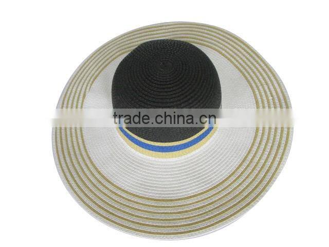 china hot sale ladies fashion straw wholesale straw floppy hats