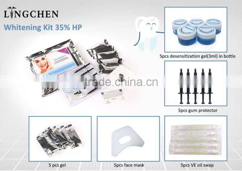 Hot Sale Best Tooth Whitening Kit,home teeth whitening kit/Five-patient Whitening Kit