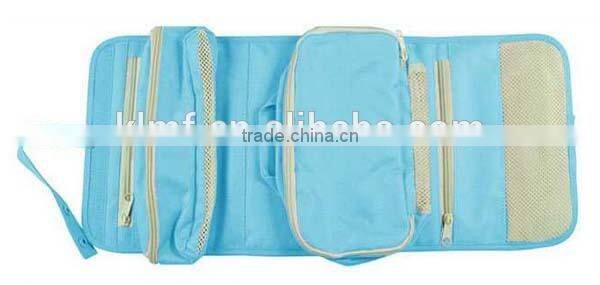 Wholeslae price customized wholesale folding cosmetic bag