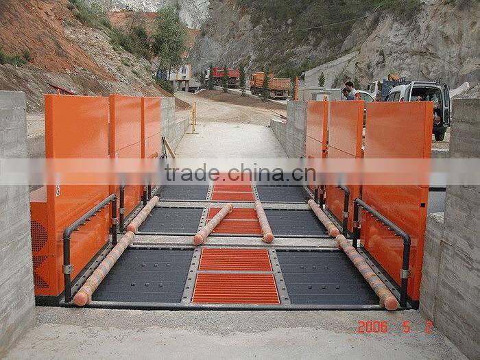 Drive-through Type Truck Wheel Washing Machine, Drive-through Type Truck Wheel Wash, Wheel Wash GEOWELL G01EX