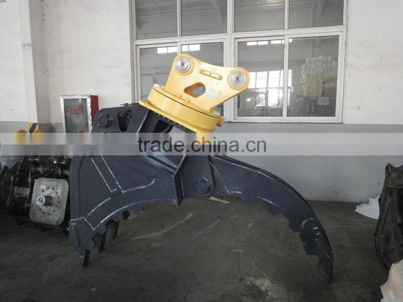Excavator grab rotating bucket grapple for excavator 10tons