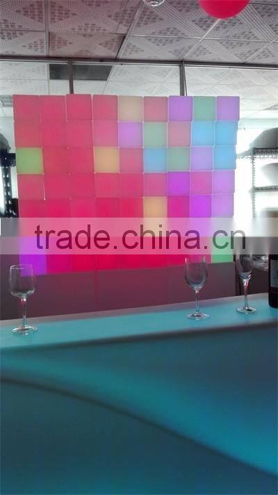 LED light cube bar decoration cube with remote control YXF-5050C