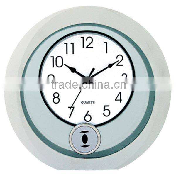 Round Shape Plastic Desk Clock, Clock Desk