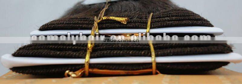 100% Straight Human Hair Weaving12'' On Sale