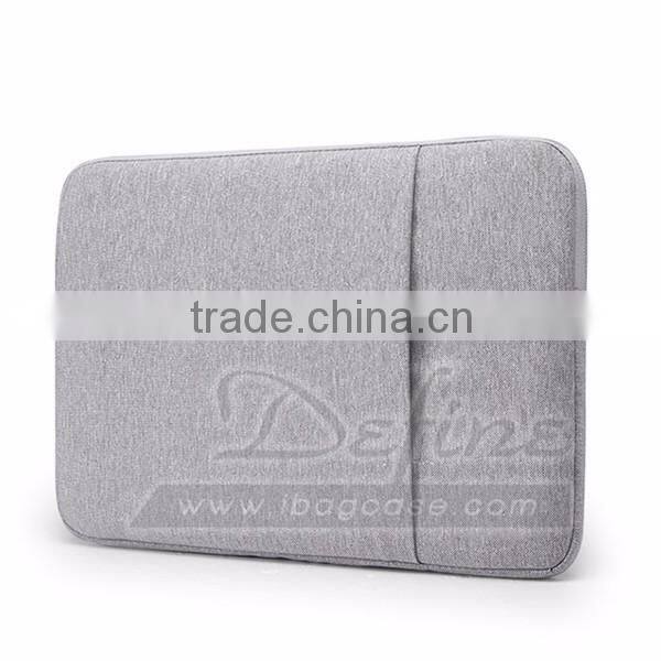Waterproof Fabric Laptop Sleeve Case Bag Notebook Bag Case For Apple MacBook Pro