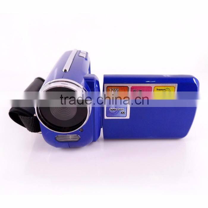 max 12mp digital video camera with 1.88'' TFT display and 4x digital zoom digital camcorder