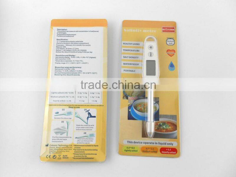 salinity meter waterproof