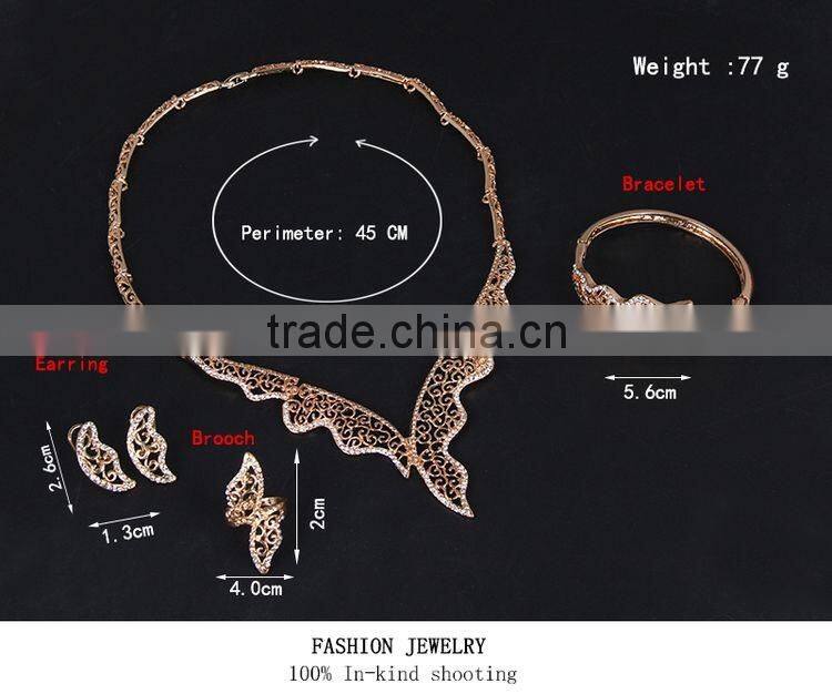 Latest New Design Gold Jewelry Wholesale,2016 New Design Custume Jewelry Sets