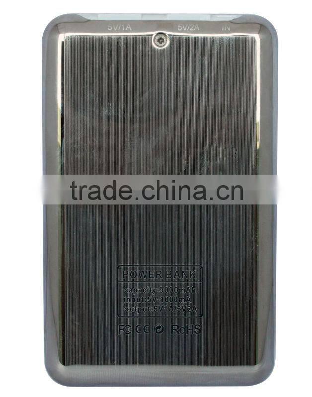 9000mah protable power banks charger for universal electronic products
