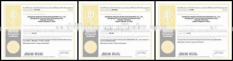 drilling equipment API integral heavy weight drill pipe hwdp