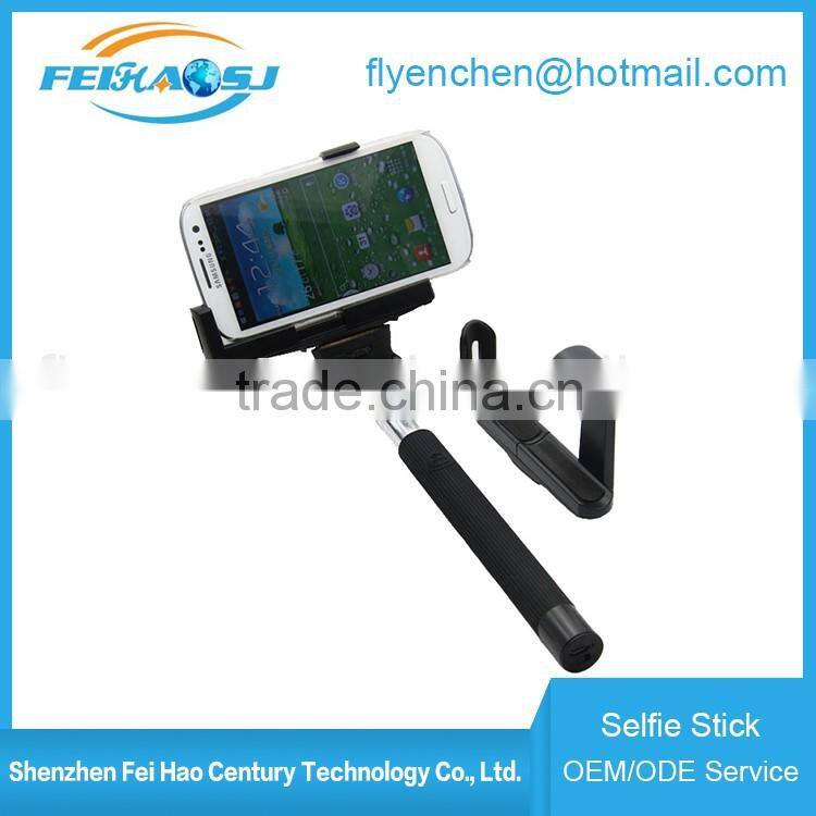 2016 whole selfie stick wireless selfie stick selfie stick with bluetooth shutter button