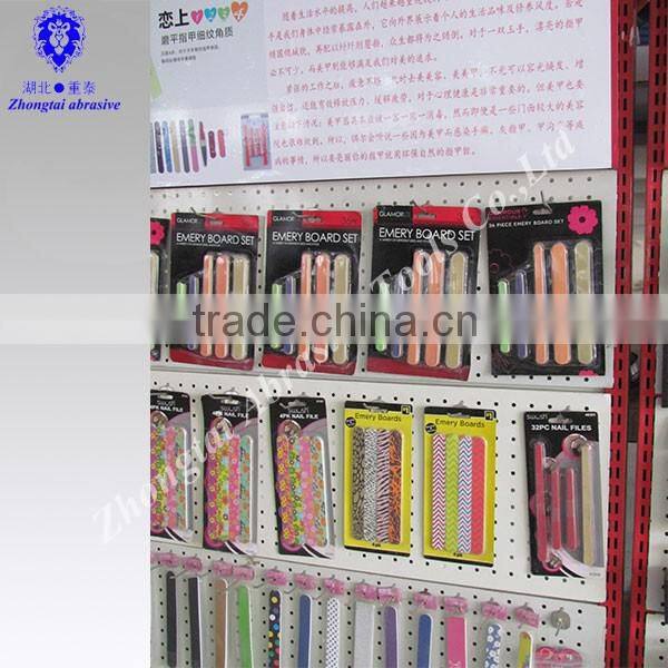 Promotion Rectangular Nail File for Gel Nail with size 17.8*3*0.4