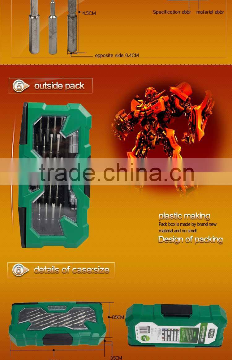 LAOA 25 in 1 high precise screwdriver set for repair cellphone clock laptop