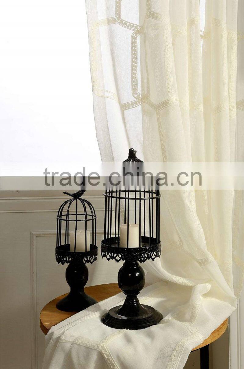 Factory Price Polyester Cotton Curtain Gauze Fabric