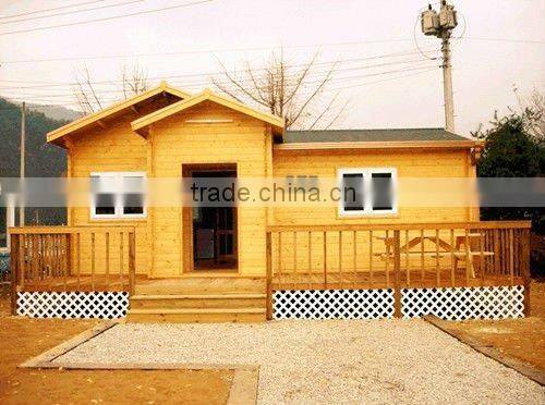 luxury prefab wooden house