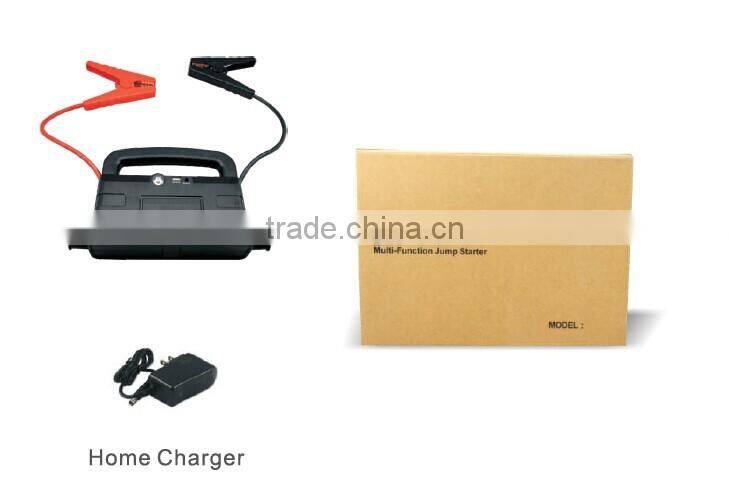LiFe long life safe portable jump starter with clamps together