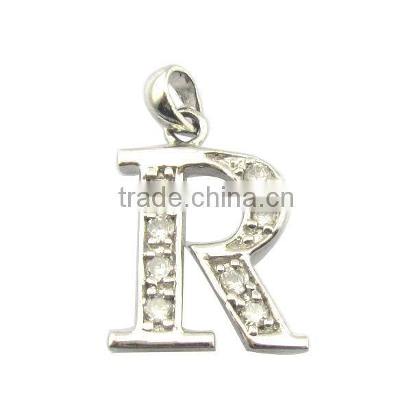 Hot Wholesale Silver Pendant Letter D Pendant