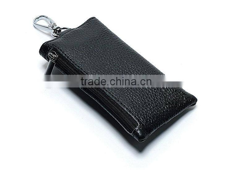 Direct manufacturer magnetic leather car key holder for multiple keys