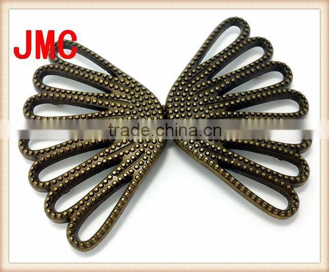 wholesale custom crystal rhinestone connector for mini bikini buckles
