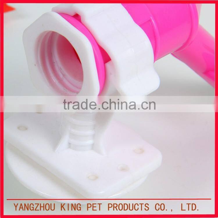 Automatic plastic cat water feeder pet drinking fountain dispenser