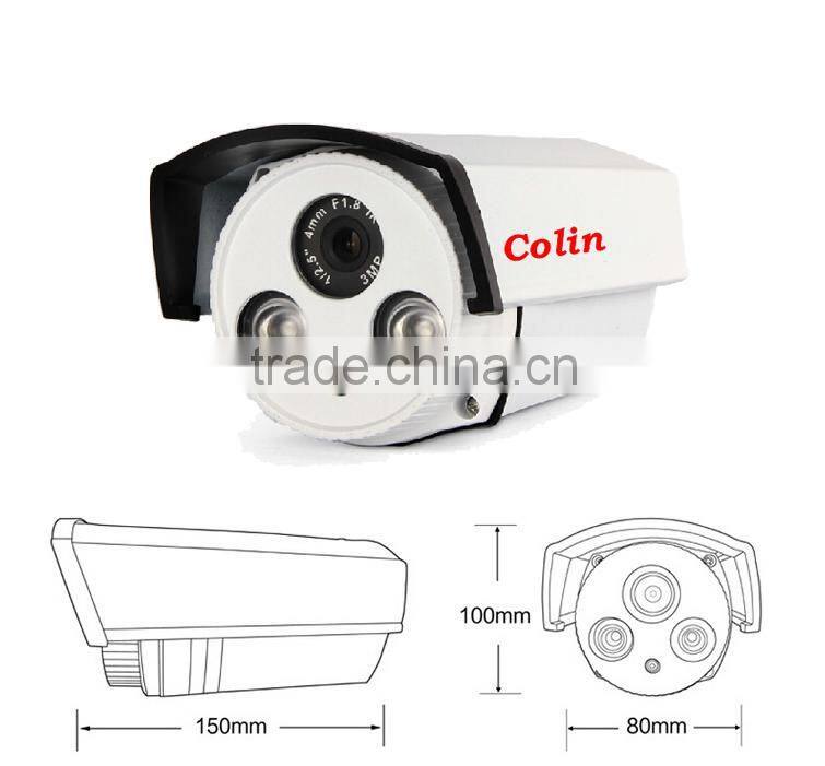 Brand new ahd cctv camera with ahd dvr with manufacture direct sale
