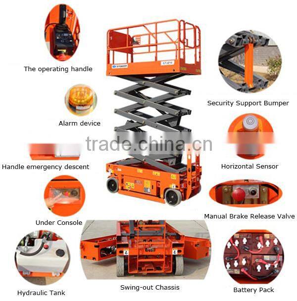 10m CE ISO approved Special offer wholesale scissor lift table