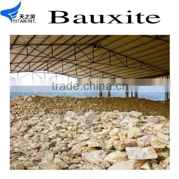 Titan 85% alumina 1-3mm calcined bauxite with low price